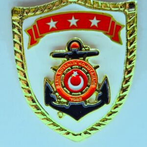 SAHİL GÜVENLİK 3 YILDIZ METAL BRÖVE